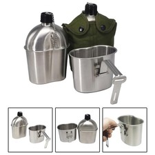 Edelstahl Feldflasche