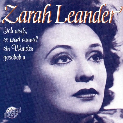 Zarah leander ich - leander, –