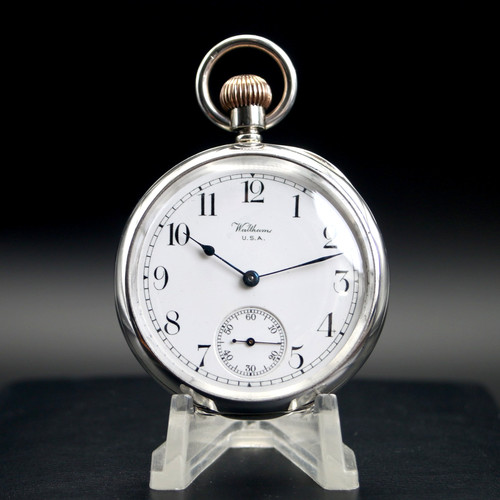 Waltham 21j sterling - sterling, silber