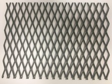 Streckmetall - Streckmetallgitter - Streckmetallzuschnitt ca.290x210mm 42x16x3x2