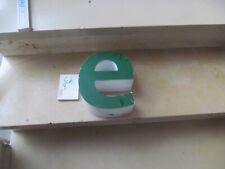 grüner buchstaben leuchtbuchstaben " kleines e " Werbung ca.21 cm hoch 10cm dick