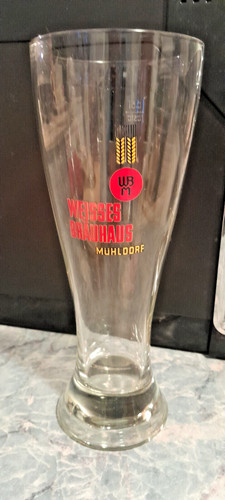 Weißbierglas der früheren
