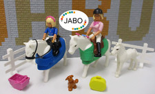 ( T10/15 ) Lego Belville Set Pferde Figuren Zubehör