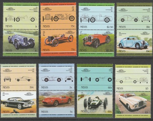 Autos nevis postfrisch - nevis, 341
