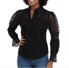 Ultra Pink Long Sleeve Button