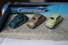 Cararama 1:72 fünf VW-Käfer Modell Autos