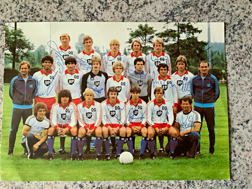Original hsv mannschaftsfoto - original,