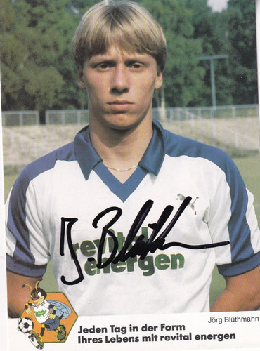 Autogramm jörg blüthmann - jörg,