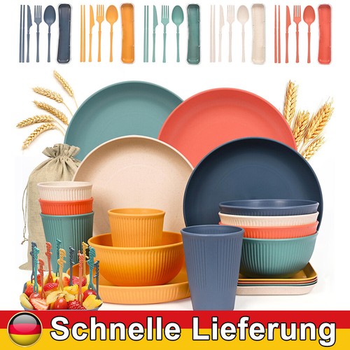 Camping geschirr besteckset - geschirr,