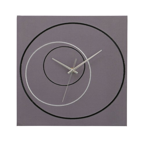 Wanduhr uhr modern - modern, grau