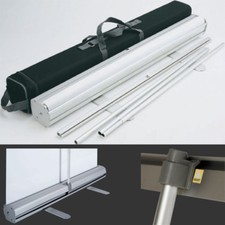 ROLLENBANNER POP/PULL UP AUSSTELLUNGSSTÄNDER / NUR STÄNDER - KEIN DRUCK