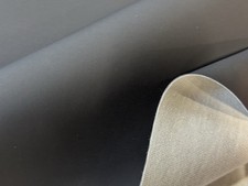 ORIGINAL AUTO Kunstleder Meterware SCHWARZ GLATT schwer entflammbar 153cm Nr15