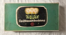 alte DDR 16 Kerzen Weihnachtsbaumbeleuchtung Christbaumbeleuchtung Lichterkette