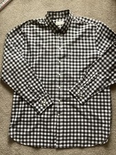 Herren Hemd Bugatti weiss schwarz Gr. XL 