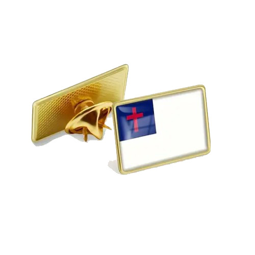 Cross pin christ lapel - pin,