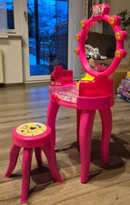 Barbie Schminktisch mit Hocker