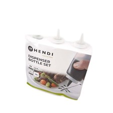 HENDI Spenderflasche für Saucen, Transparent, 0,7 L - Unvollständig