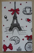 Deko HDF - Liebe Reisen Urlaub Paris Frankreich Glück Love Kuss Herz