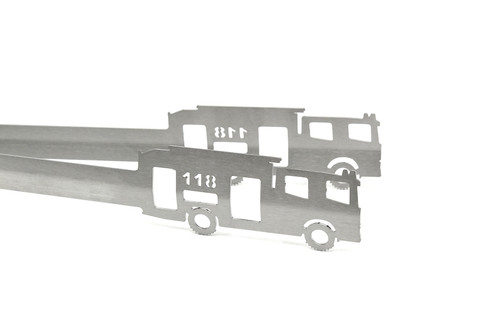 Grillzange motiv feuerwehr - grillzange,