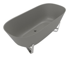 Villeroy & Boch Antheus Freistehende Badewanne 1750 x 800 mm - Grey