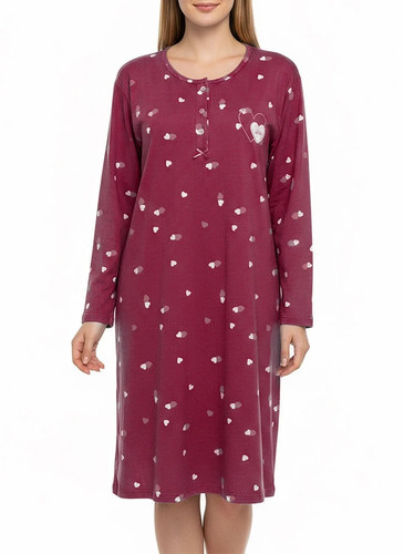 Nachthemd sleepshirt damen - nachthemd,