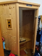 infrarotkabine kaum benutzt. Leichte Verbrsuchsspuren . 5 Teile je 1.80 m