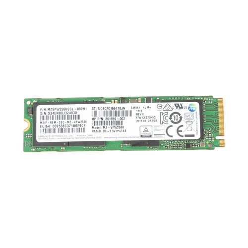 Samsung sm961 nvme - samsung,