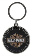 Harley-Davidson SCHLÜSSELANHÄNGER H-D BLACK B&S COIN