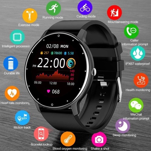 Bluetooth smartwatch herren - smartwatch,
