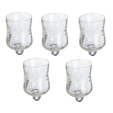 5 x Glasaufsatz Crackle für