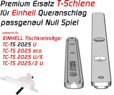 Queranschlag T-Schiene für