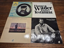 7 LPs Vinyl Hannes Wader Plattdeutsche Lieder Glut Am Horizont  Wieder Unterwegs