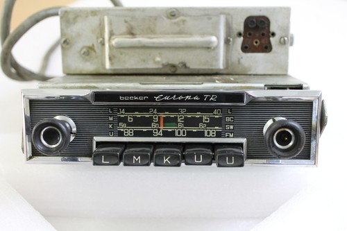 Becker oldtimer autoradio - becker,