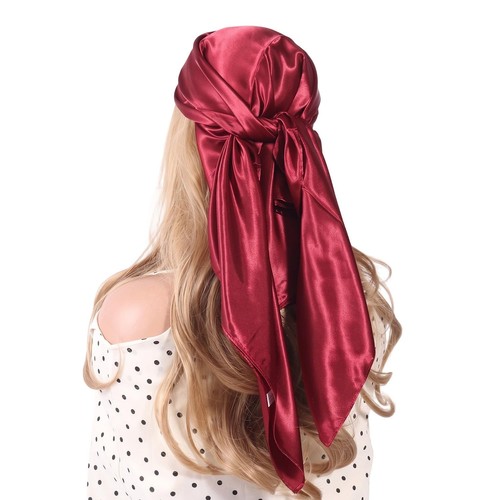 Satin seidentuch damen - satin, großes