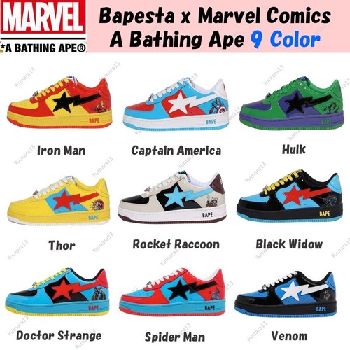 Bathing ape bape sta - bape, marvel