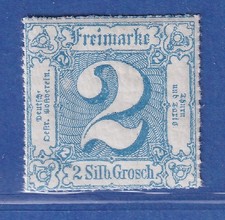 Thurn und Taxis 1865 Freimarke