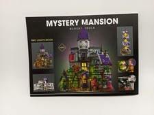 Mork 031056 Mystery Mansion Baustein Set – kompatibel mit LEGO, mit Lichtmodul