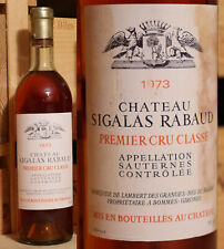 1973er Chateau Sigalas Rabaud - Sauternes *****