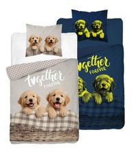 Leuchtende Kinderbettwäsche Set - 100% Baumwolle - viele tolle Motive - 2 teilig