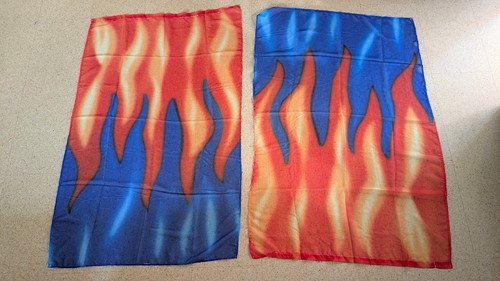 Flaggen feuer schleier - flaggen,