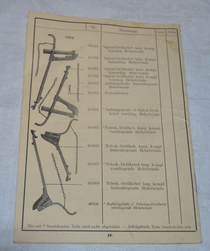 Ersatzteil verzeichnis 1930 - ersatzteil-verzeichnis,