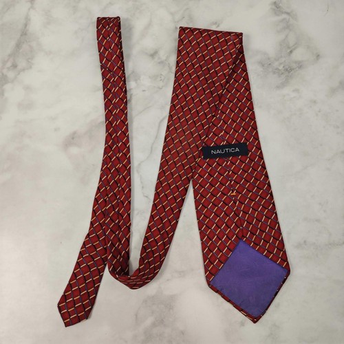Nautica seidenkrawatte rot - nautica,