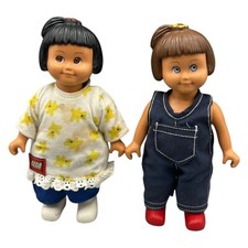 Lego Duplo Education Puppe Marie Mädchen Figuren Bärenkleid Latzhose 16cm Selten