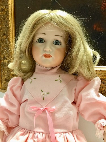 Grosse blonde porzellankopf - blonde,