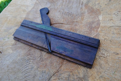 Antiker holz hobel - holz, tischler