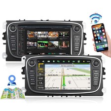 Für Ford Focus Mondeo Mk4 S/C-Max Galaxy Autoradio Android 13 GPS Navi 2+32G DE