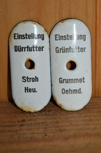 Alte emailschilder - 2,