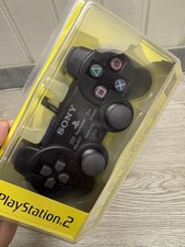 PlayStation 2 PS2 DualShock 2 Controller in Schwarz - Original Sony - NEU + OVP