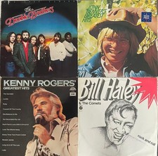 4x Schallplatten LP Sammlung