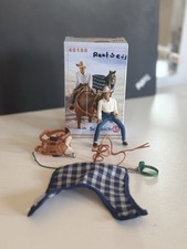 Schleich cowboy und zubehör - cowboy,